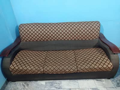 7 seater sofa brown colour