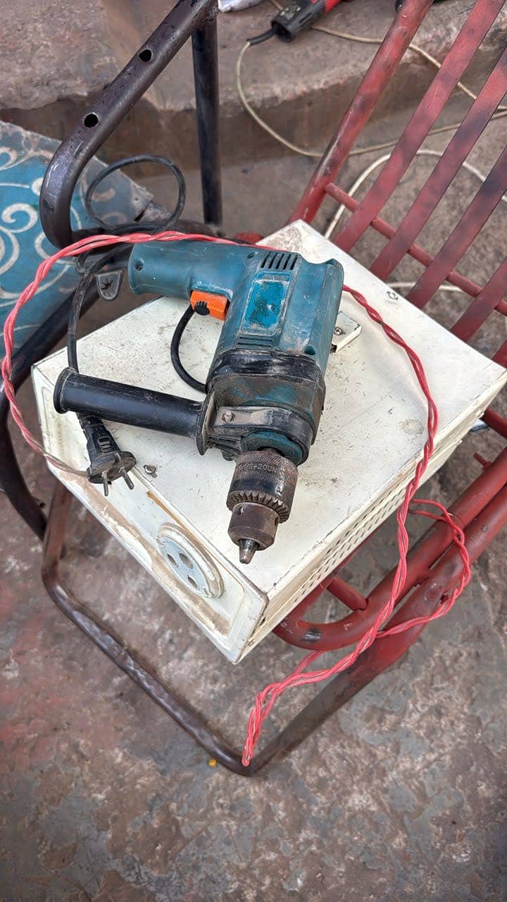 PPR pipe heat gun , Drill machine sheet cutter 1