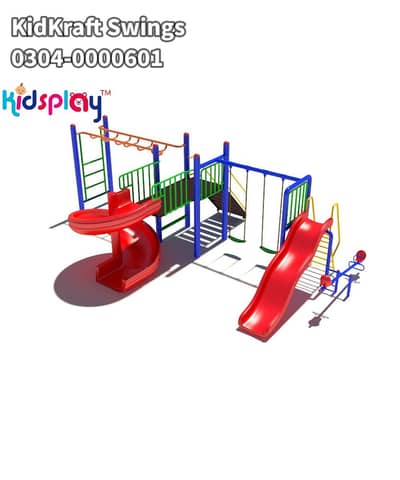 KiKraft Playground Set – Premium Kids Play Area