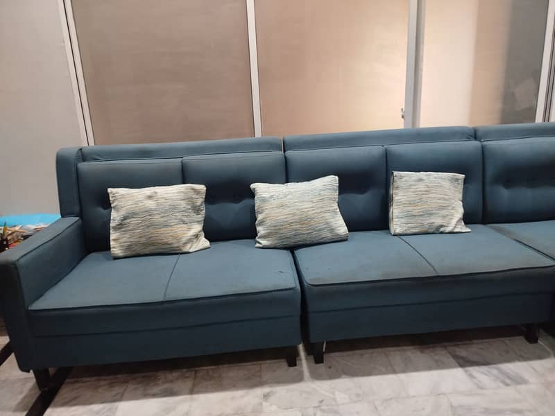 L shaped sofa set 2