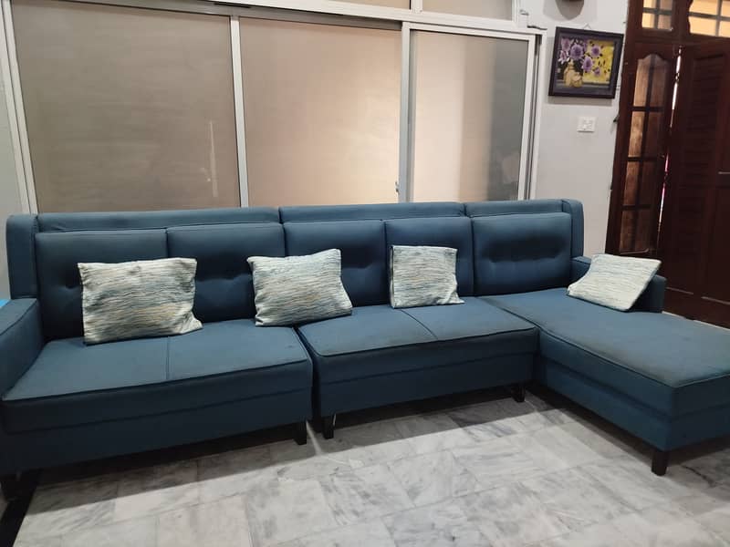 L shaped sofa set 3