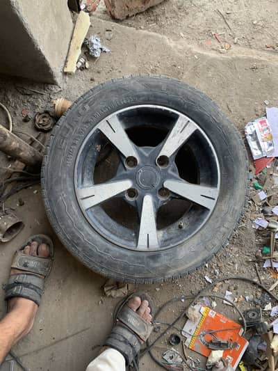 145/80 R12 Alloy rim