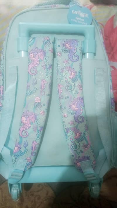 Just 2 days used Trolley School bag bilkul saaf condition