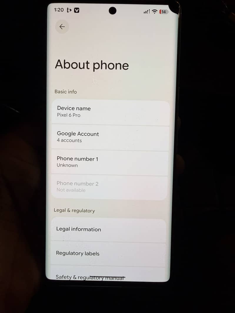 Google Pixel 6 Pro 4