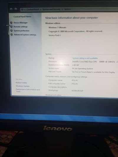 computer with monitor