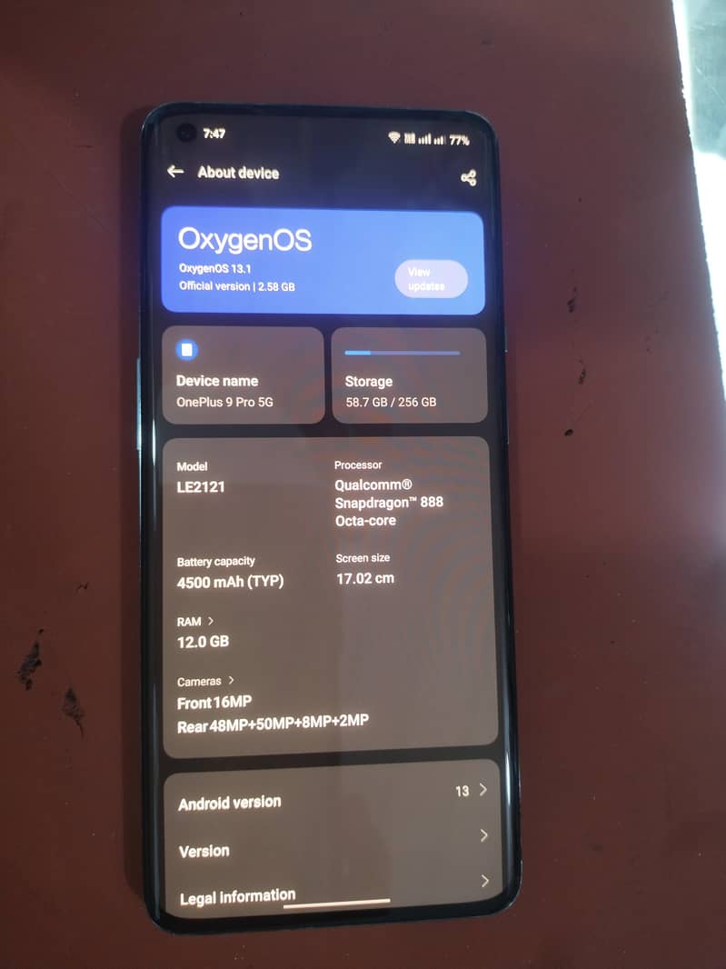 One Plus 9 Pro 1