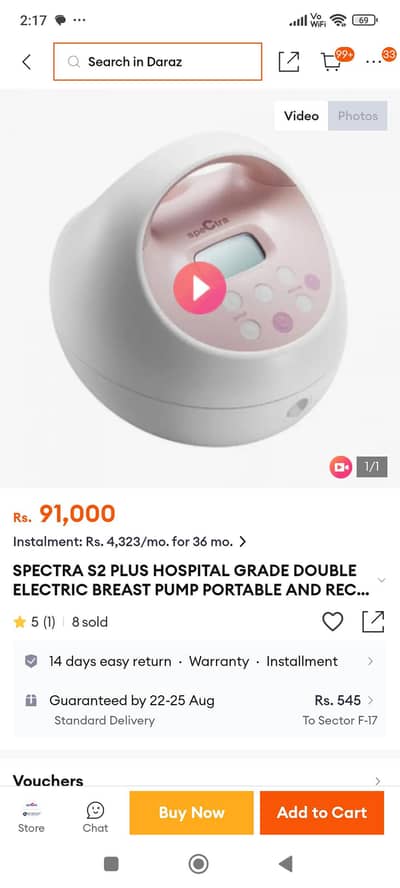 spectra breast pump