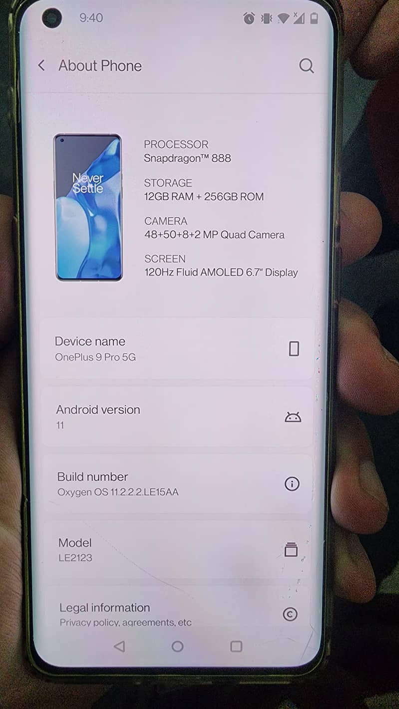 One Plus 9 8