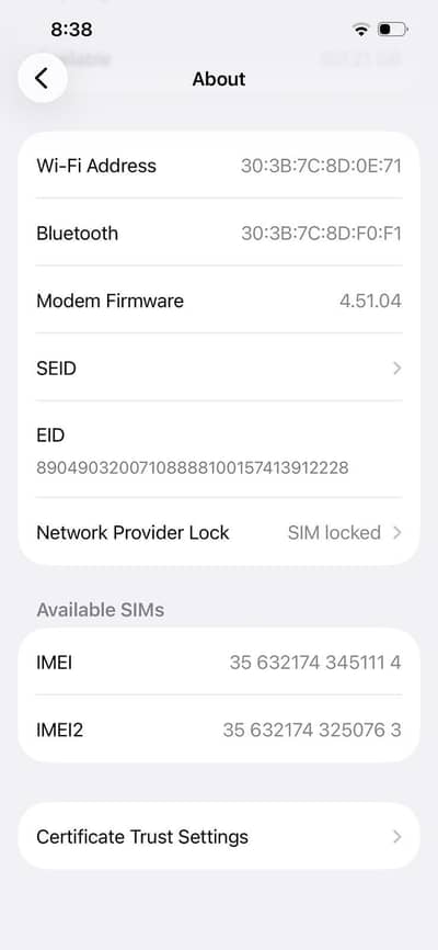 Apple iPhone 14 128 gb (jv)