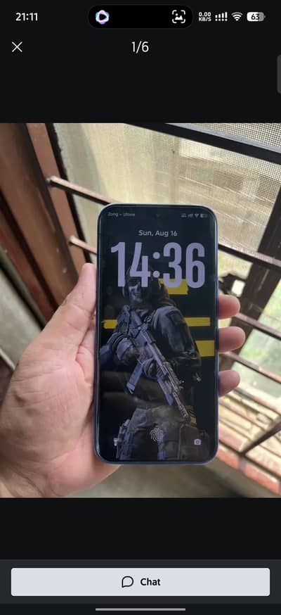 INFINIX NOTE EDGE IN LUSH CONDITIONS