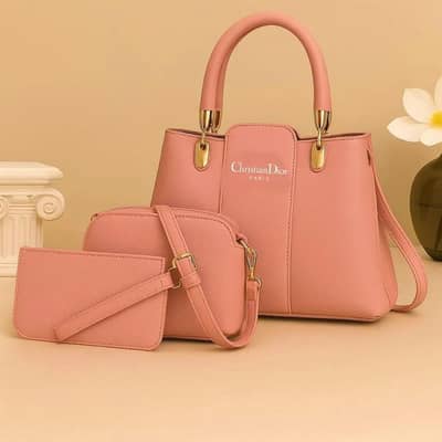Stylish Handbag 3 Piece Set