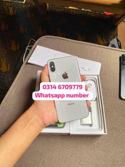 Apple iPhone X pta approved 256gb contact Whatsapp