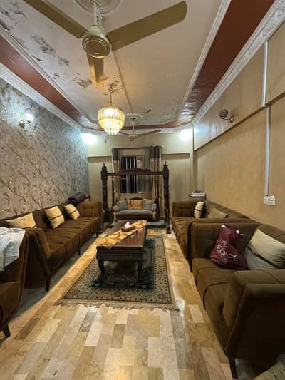 3 Bed DD United Corner Flat For Sale In Gulistan-E-Jauhar Block 14