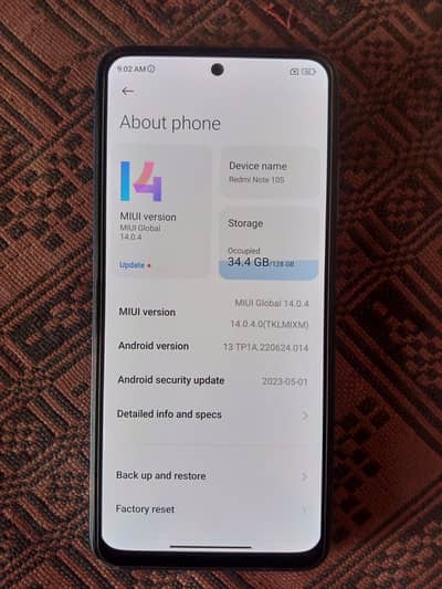 Xiaomi Redmi Note 10S Archangel possible