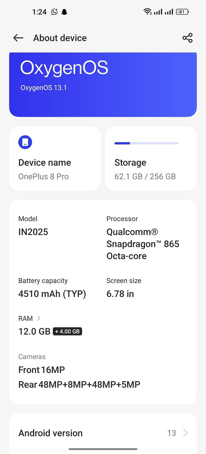 One Plus 8 Pro 1