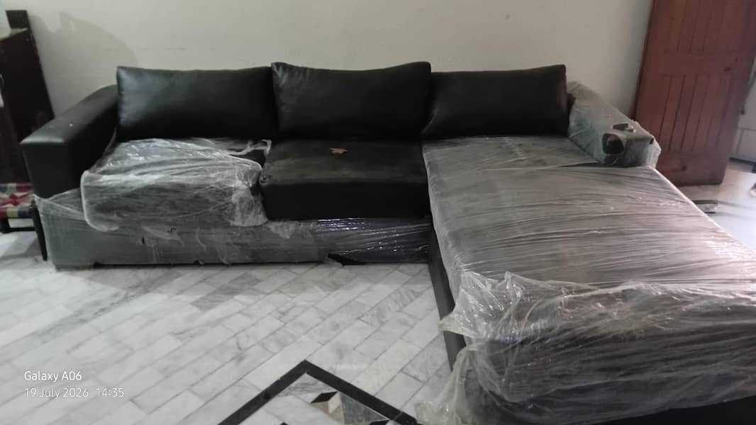 L shape sofa 1