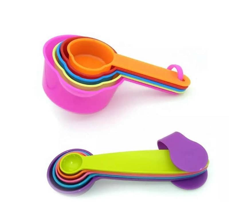 Multiclor Measuring Spoons Set for kitchen Use 4