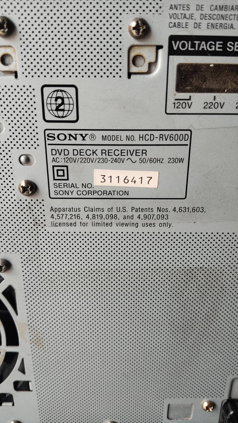 Sony amplifier 1