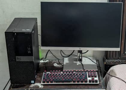 Dell Optiplex i3 6th Gen and HP Monitor