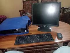 complete computer without lcd and with mose and wired keyboard and CPU