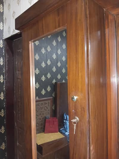 double mirror pure wood dressing for sale