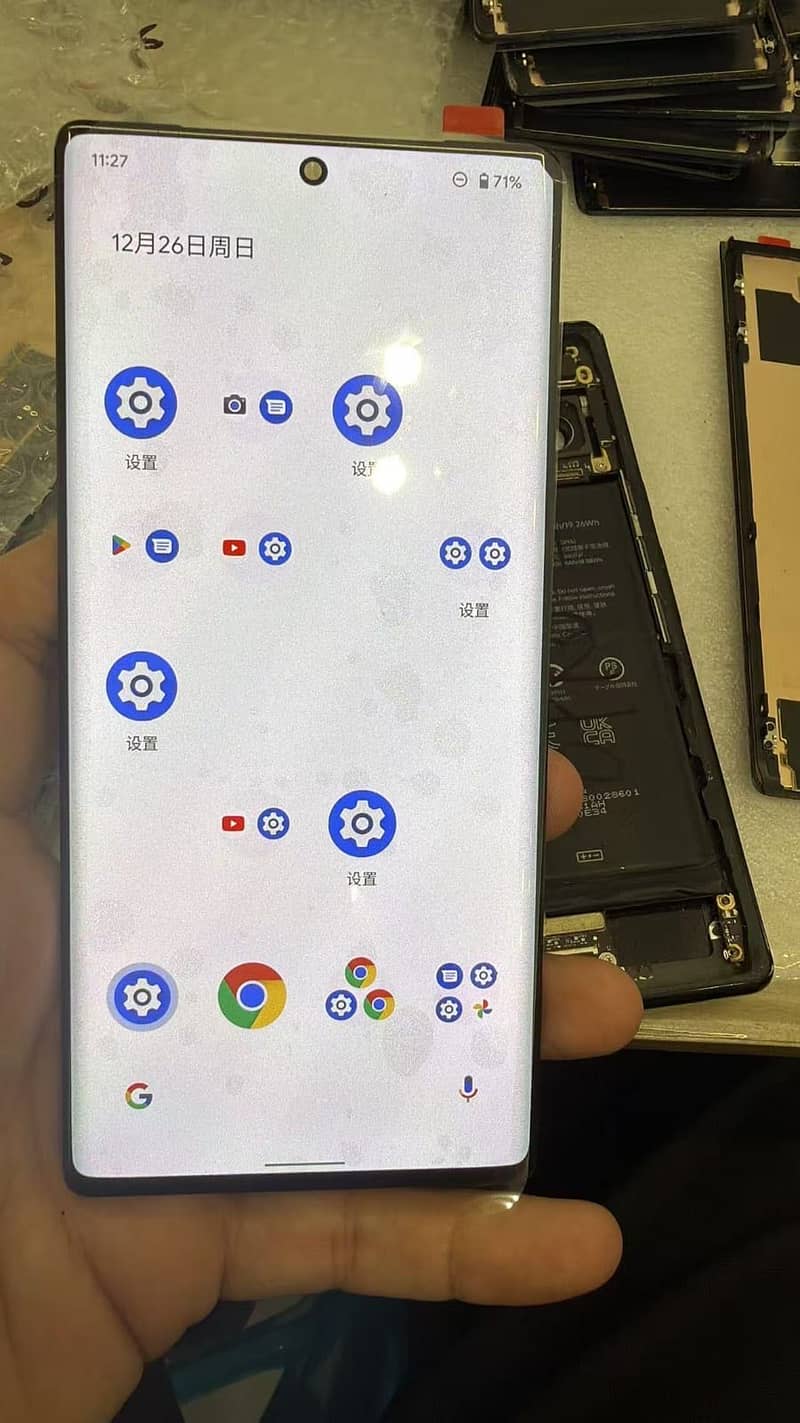 Goggle pixel screen/Led/Panel pixel 6pro 1