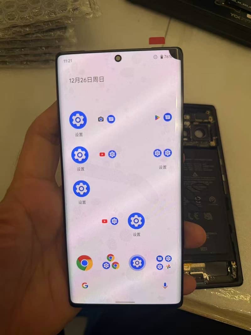 Goggle pixel screen/Led/Panel pixel 6pro 3