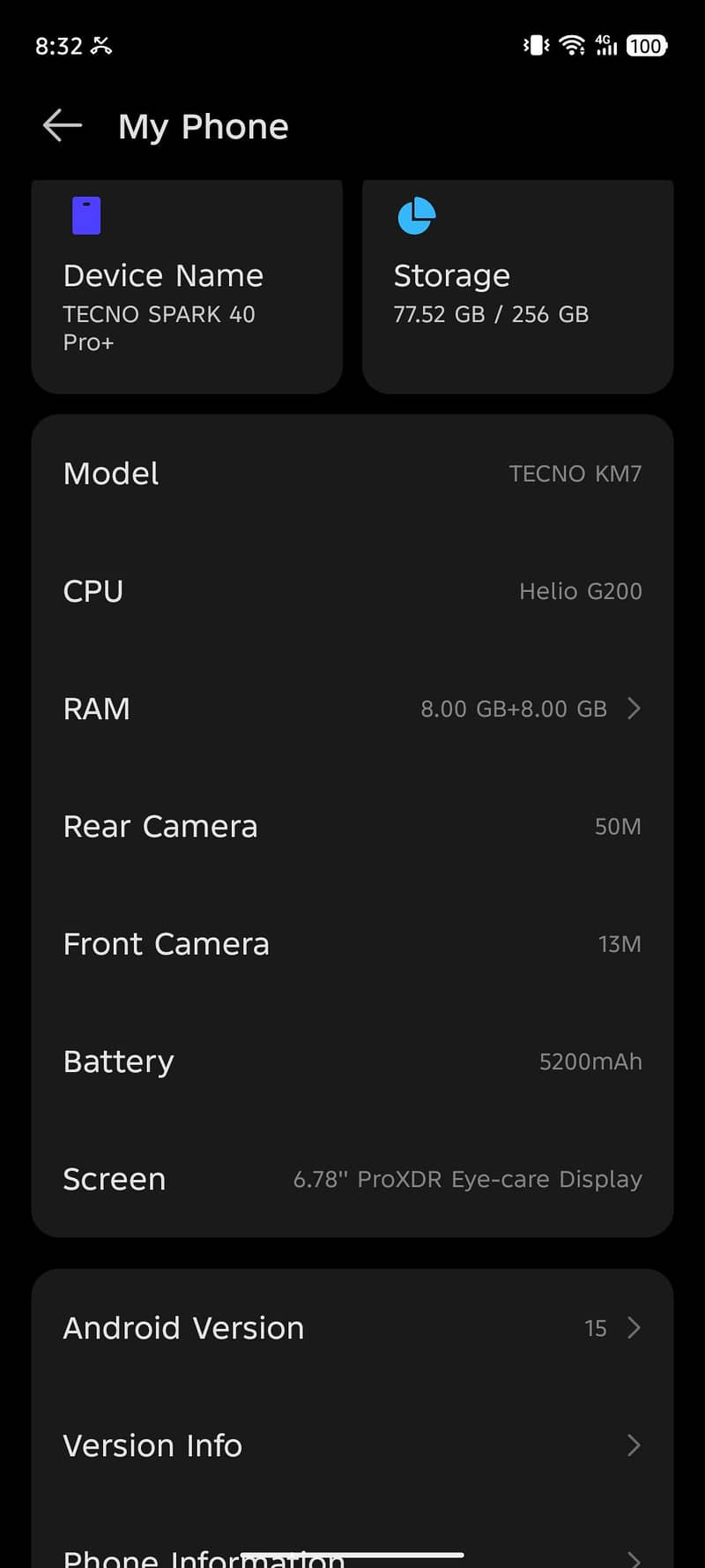 Tecno CAMON 40 Pro plus 6