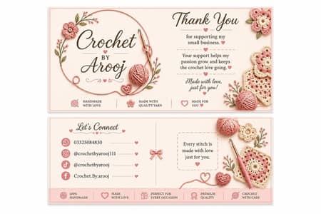 Thank you cards / busniess cards / brand stickers/ and tags. . .