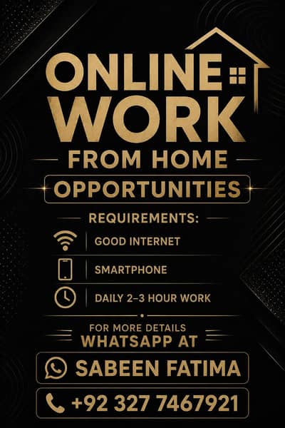 Online work oppurtunity