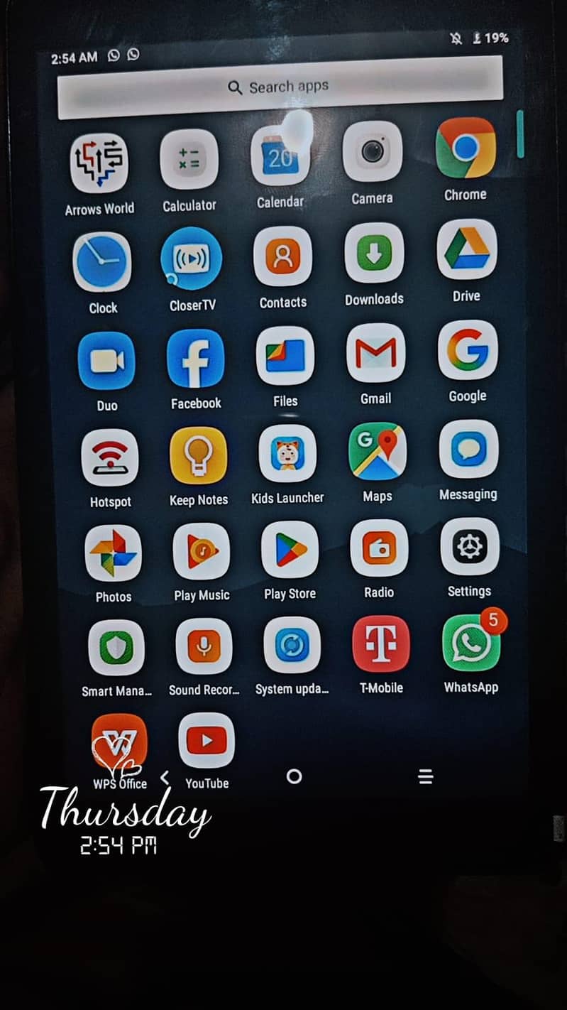 TCL android version 9 0