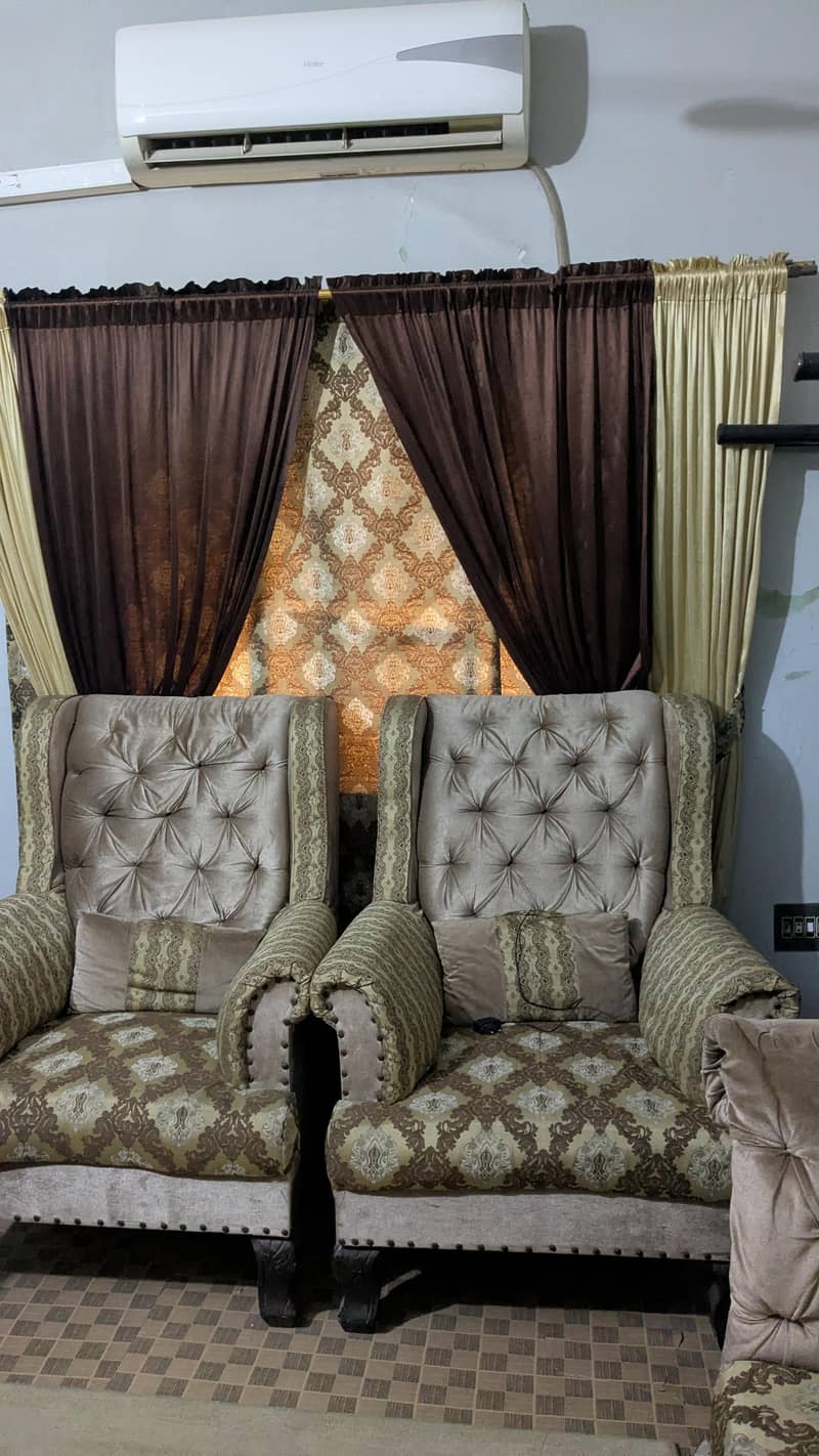 7 seater sofa set with table 5