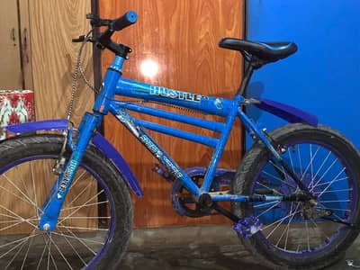 Hustler Blue Sports Cycle