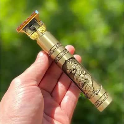 Vintage T9 Metal Hair Trimmer Rechargeable Professional Hair & Beard