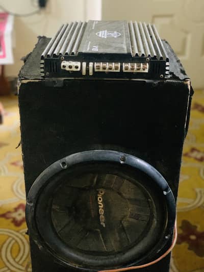 Amplifier 4 Channel 7000 Watts and Box