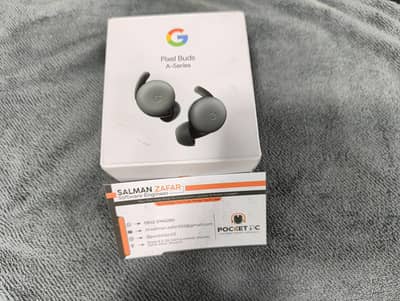Google Pixel buds A series just box open