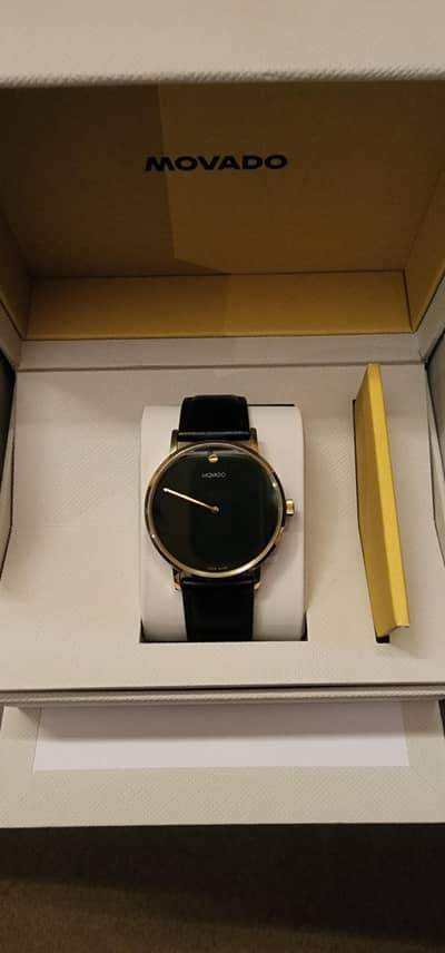 Inner Green - Movado | Leather Strap