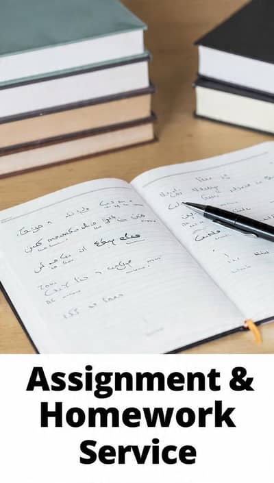 Assignment, Homework & Typing Service - Faisalabad