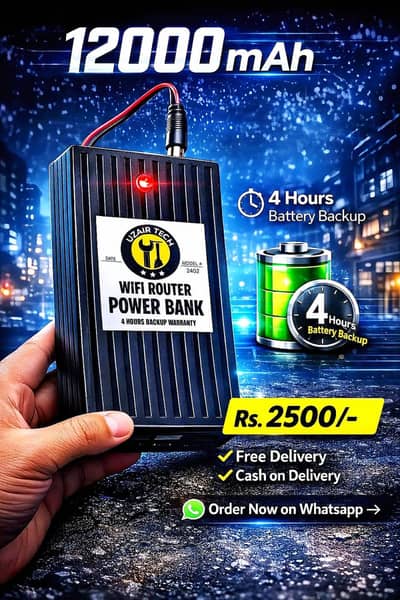 Wifi Router Power Bank