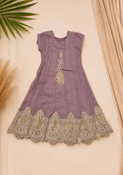 Elegant Embroidered Glitter Party Wear Suit