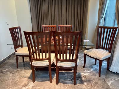 Brandnew Dinning Table set (6chairs)