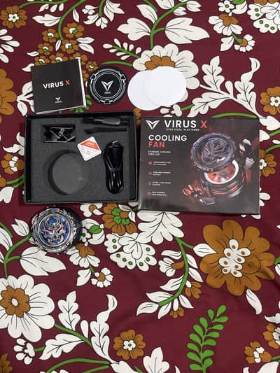 Virus X Gaming Cooling Fan – Almost Brand New – Complete Box