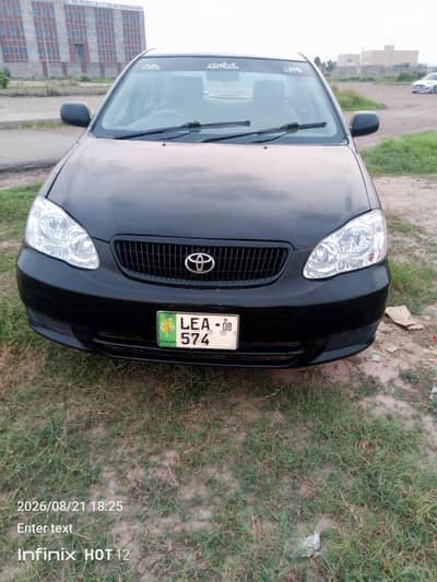 Toyota Corolla XLI 2008