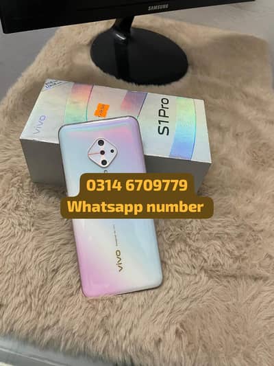 Vivo S1 pro with complete box