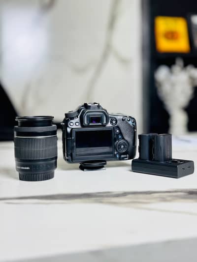 Canon EOS 80D Body + 50mm f1.8 Lens + 18-55mm Lens
