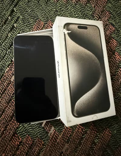 Apple iPhone 15 Pro Max 256 GB PTA HK version