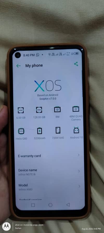 Infinix Note 8i