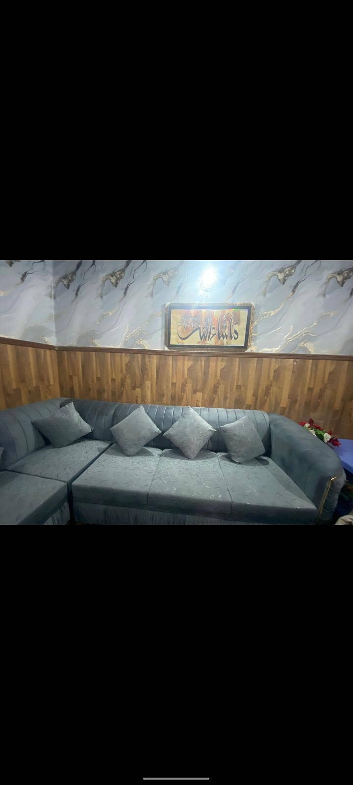 L shaped Sofa 1