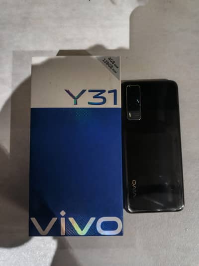 Vivo Y31 4+1 GB Ram 128GB Memory With Box