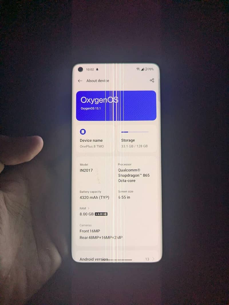 One Plus 8 5